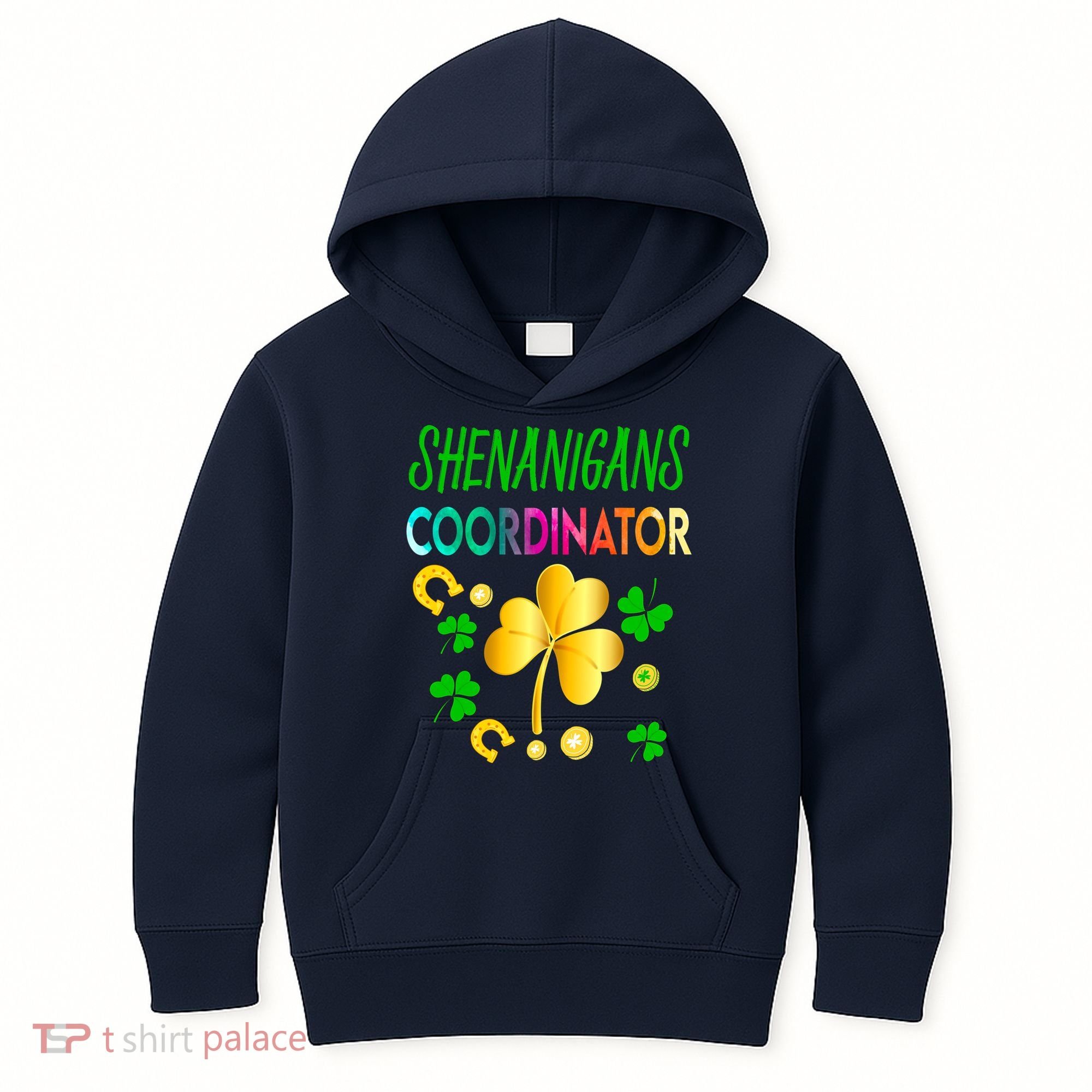 Shenanigans Coordinator Funny Teacher St Patrick's Day Kids Hoodie