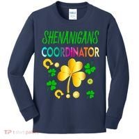 Shenanigans Coordinator Funny Teacher St Patrick's Day Kids Long Sleeve Shirt thumb 0