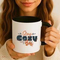 Stay Cozy Fall Coffee Mug thumb 3