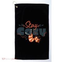 Stay Cozy Fall Golf Towel thumb 0