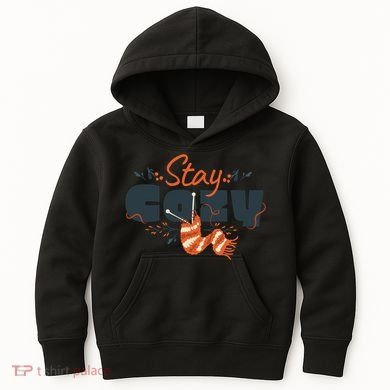 Stay Cozy Fall Kids Hoodie