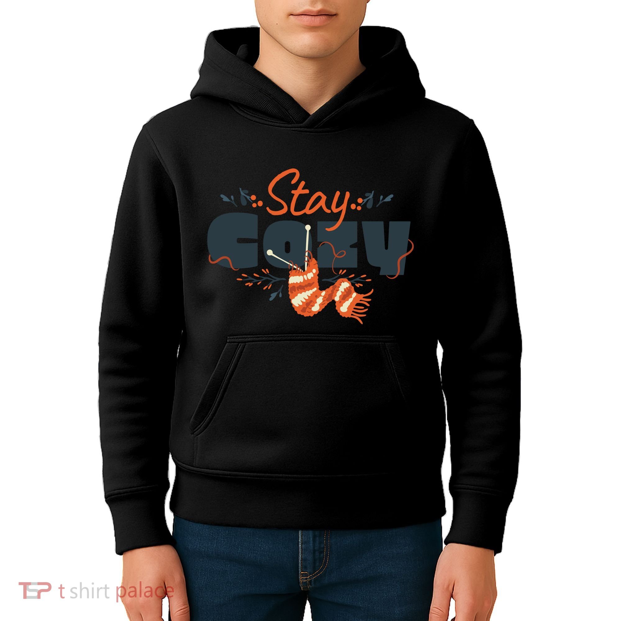 Stay Cozy Fall Kids Hoodie