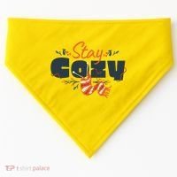 Stay Cozy Fall USA-Made Doggie Bandana thumb 0