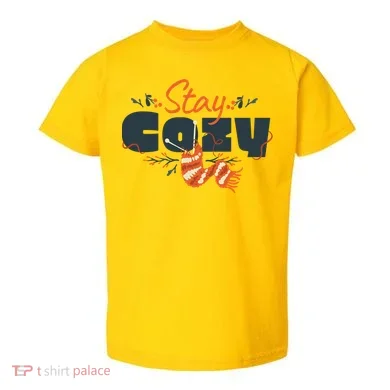 Stay Cozy Fall Toddler T-Shirt