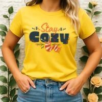 Stay Cozy Fall Women's T-Shirt thumb 2