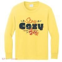 Stay Cozy Fall Kids Long Sleeve Shirt thumb 0
