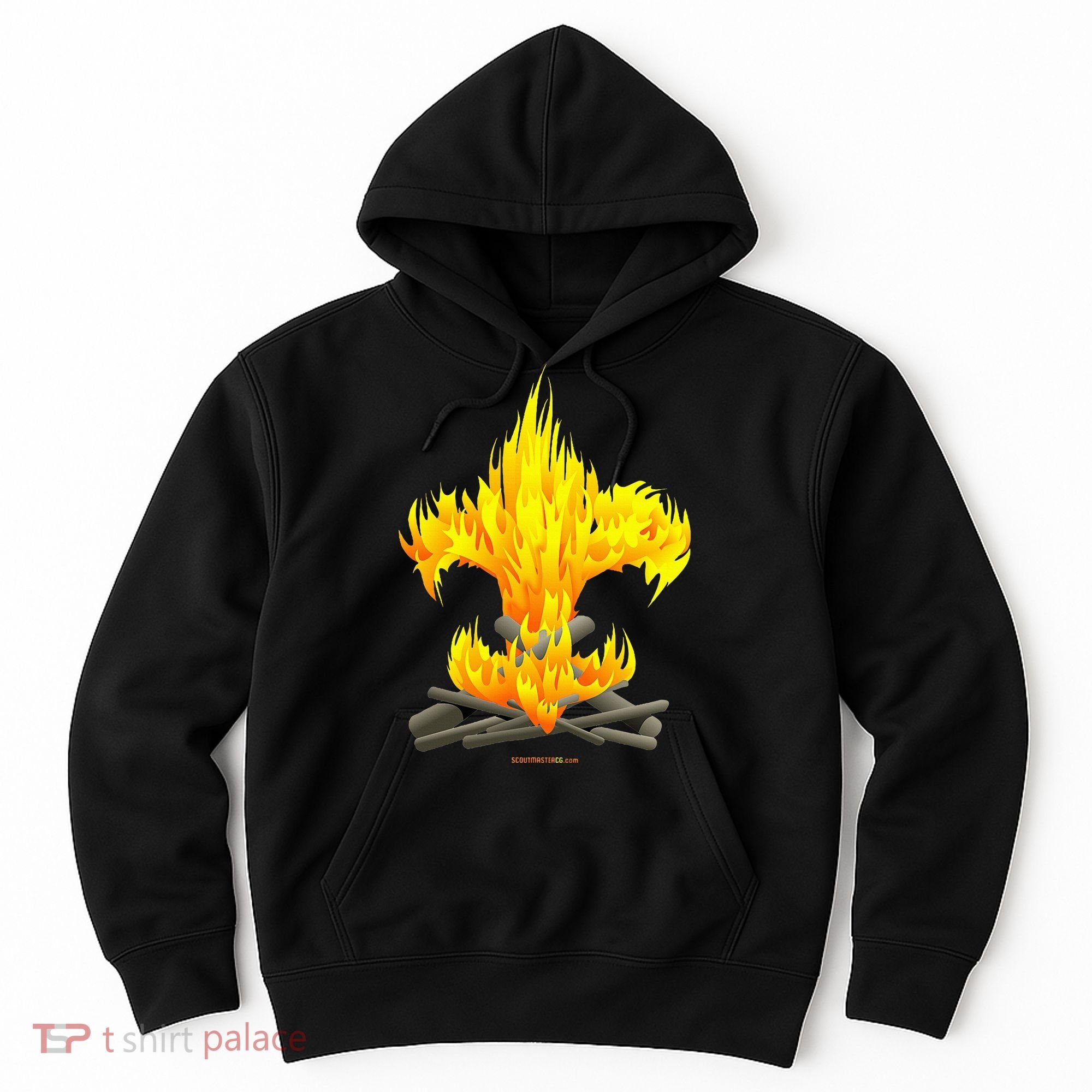 Scout Camp Fire Original Fleurdelis Hoodie