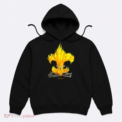 Scout Camp Fire Original Fleurdelis Hoodie