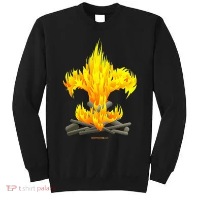 Scout Camp Fire Original Fleurdelis Sweatshirt