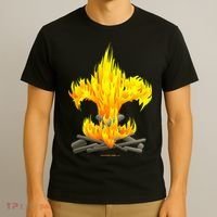 Scout Camp Fire Original Fleurdelis T-Shirt thumb 3