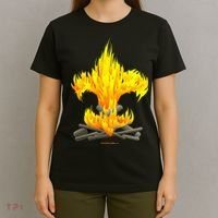 Scout Camp Fire Original Fleurdelis T-Shirt thumb 4