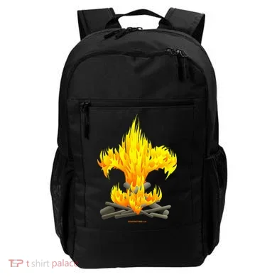 Scout Camp Fire Original Fleurdelis Backpack