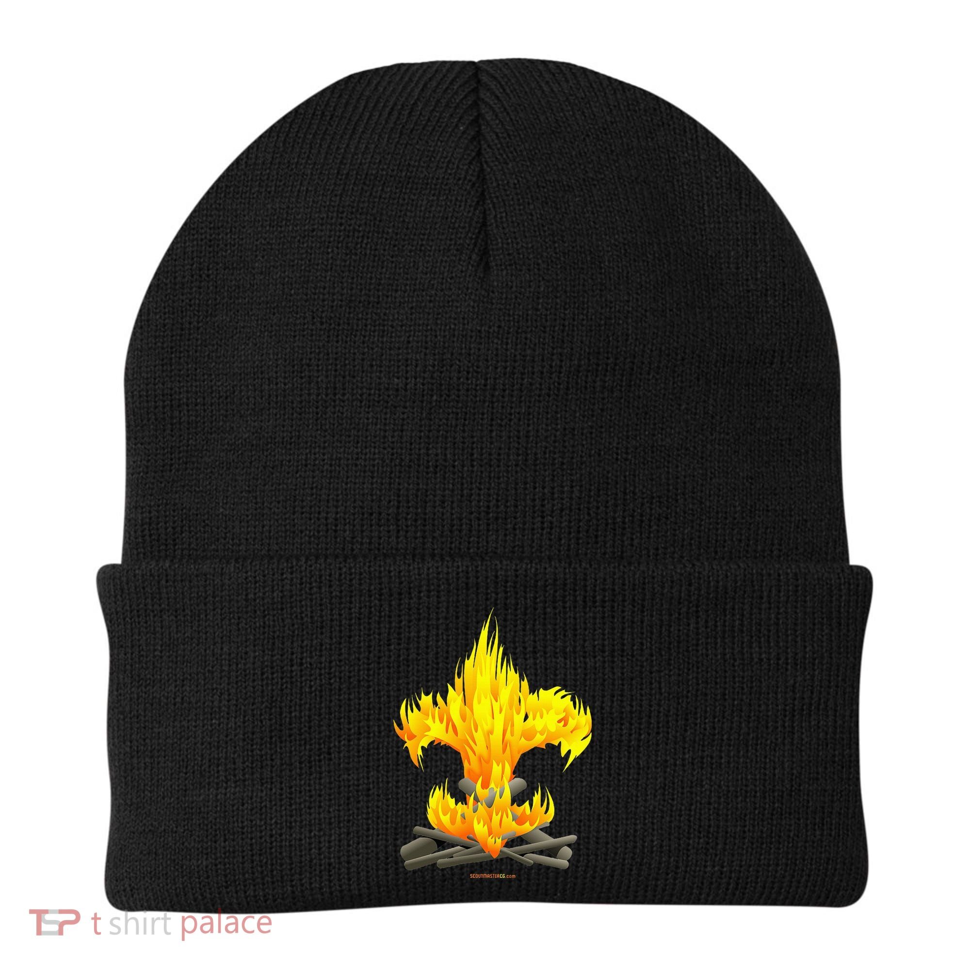 Scout Camp Fire Original Fleurdelis Beanie