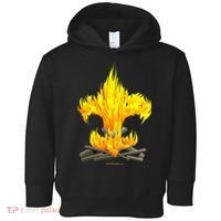 Scout Camp Fire Original Fleurdelis Toddler Hoodie thumb 0