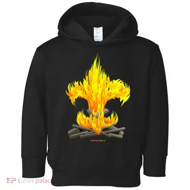 Scout Camp Fire Original Fleurdelis Toddler Hoodie