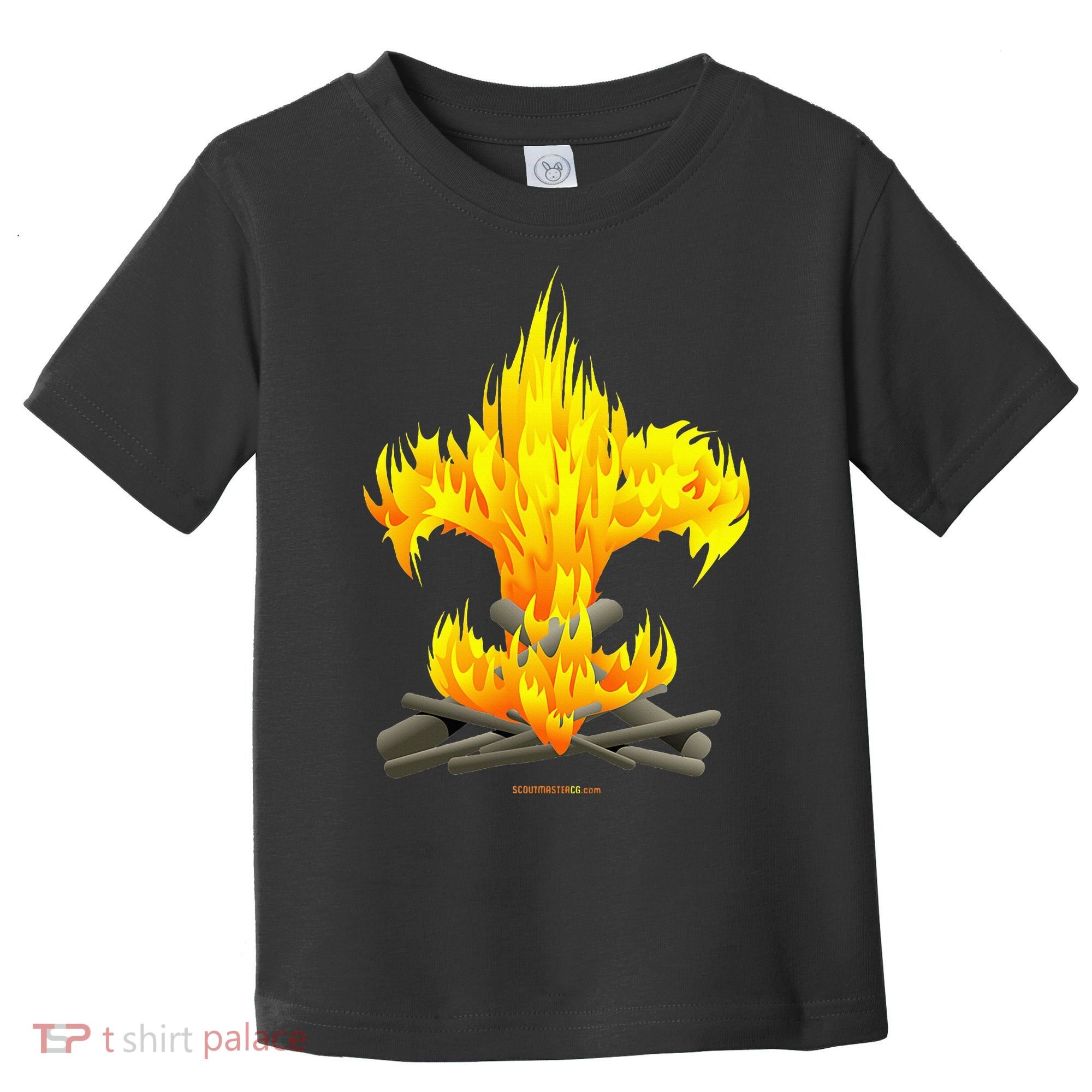 Scout Camp Fire Original Fleurdelis Toddler T-Shirt