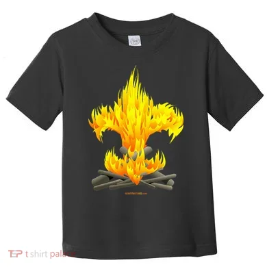 Scout Camp Fire Original Fleurdelis Toddler T-Shirt