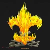 Scout Camp Fire Original Fleurdelis Women's T-Shirt thumb 6