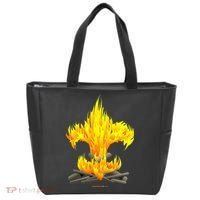 Scout Camp Fire Original Fleurdelis Tote Bag thumb 0