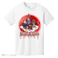 Scary Care Funny Halloween Scare Bears Horror Faces Kids T-Shirt thumb 0