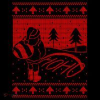 Santa Claus Funny Taking A Leak Ho Ho Ho Tree Snow Ugly Christmas Coffee Mug thumb 5