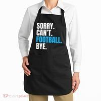 Sorry Can't Football Bye Funny Football Player Lover Apron thumb 2