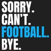 Sorry Can't Football Bye Funny Football Player Lover Hat thumb 2