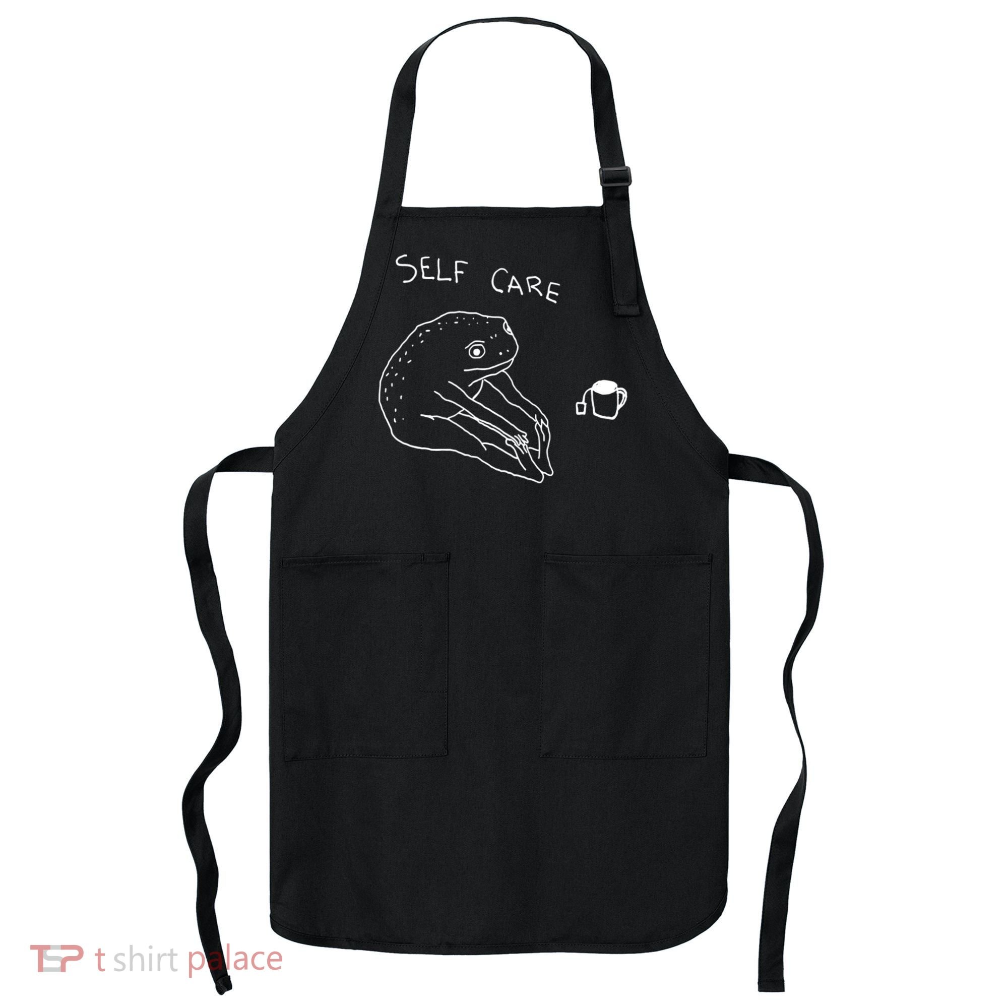 Self Care | Frog Drinking Tea | Yoga Apron