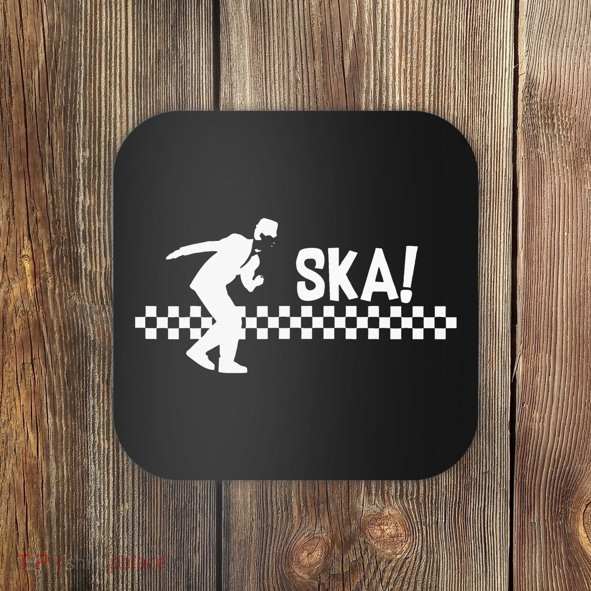 SKA Clothing For Men & Women Reggae Rocksteady Punk Music Coaster