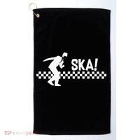 SKA Clothing For Men & Women Reggae Rocksteady Punk Music Golf Towel thumb 0