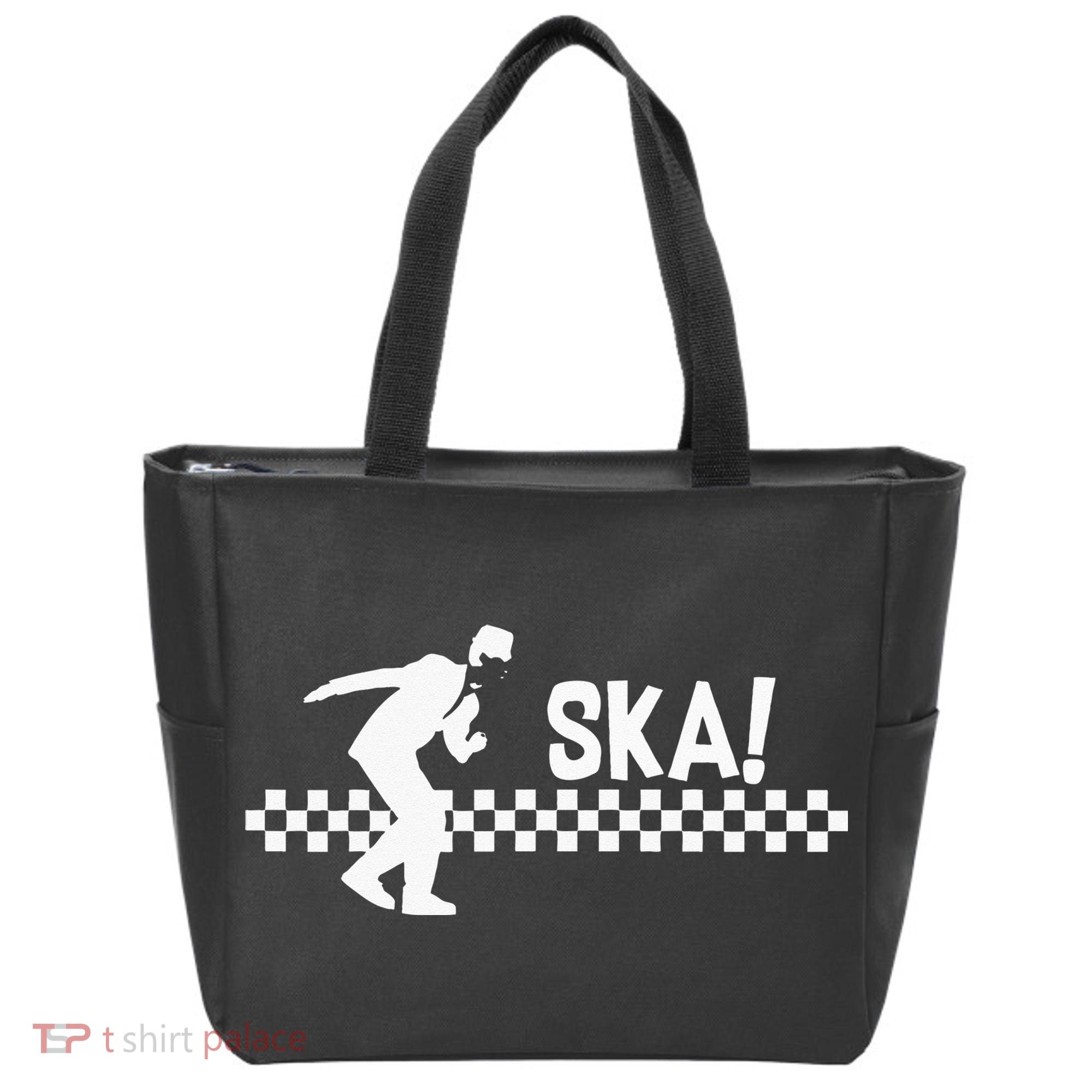 SKA Clothing For Men & Women Reggae Rocksteady Punk Music Tote Bag
