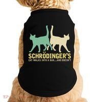 Schrodingers Cat Funny Science Gift Physics Doggie Tank thumb 0