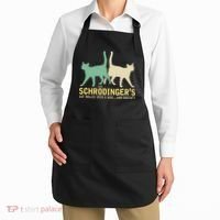 Schrodingers Cat Funny Science Gift Physics Apron thumb 2