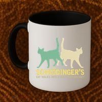 Schrodingers Cat Funny Science Gift Physics Coffee Mug thumb 2
