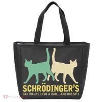 Schrodingers Cat Funny Science Gift Physics Bag thumb 0