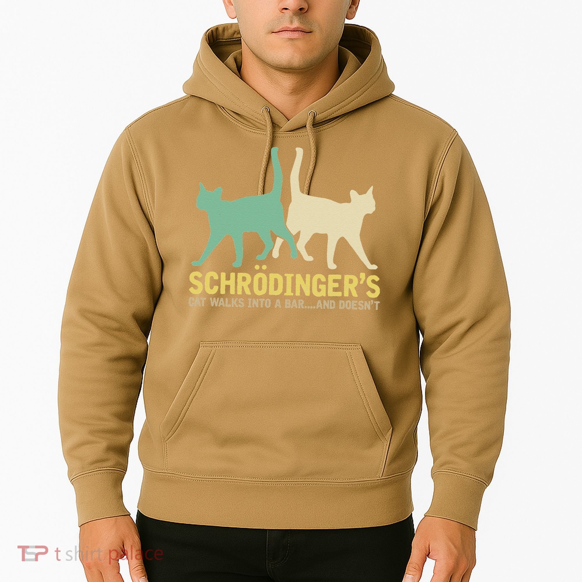 Schrodingers Cat Funny Science Gift Physics Hoodie
