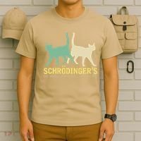 Schrodingers Cat Funny Science Gift Physics T-Shirt thumb 6