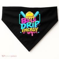 Softball Cute For Ice Cream Cute Softball Gift USA-Made Doggie Bandana thumb 0