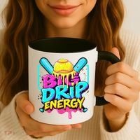 Softball Cute For Ice Cream Cute Softball Gift Coffee Mug thumb 3