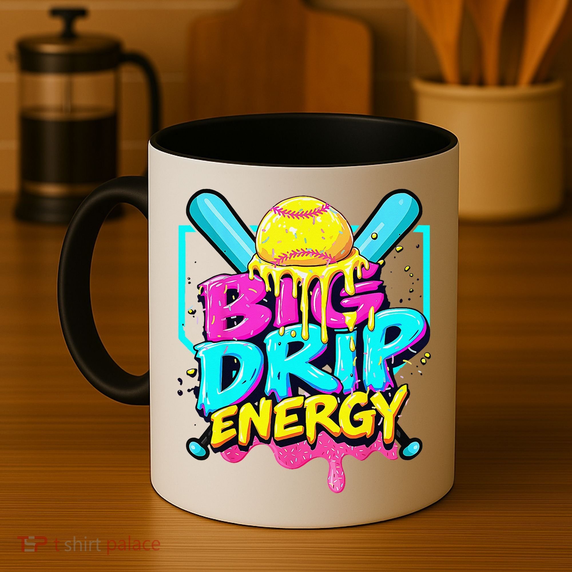 Softball Cute For Ice Cream Cute Softball Gift Coffee Mug