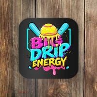 Softball Cute For Ice Cream Cute Softball Gift Coaster thumb 0