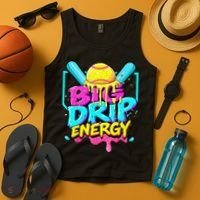 Softball Cute For Ice Cream Cute Softball Gift Tank Top thumb 4