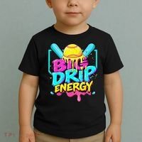 Softball Cute For Ice Cream Cute Softball Gift Toddler T-Shirt thumb 2