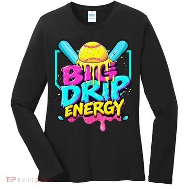 Softball Cute For Ice Cream Cute Softball Gift Women's Long Sleeve Shirt