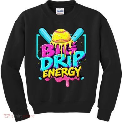 Softball Cute For Ice Cream Cute Softball Gift Kids Sweatshirt