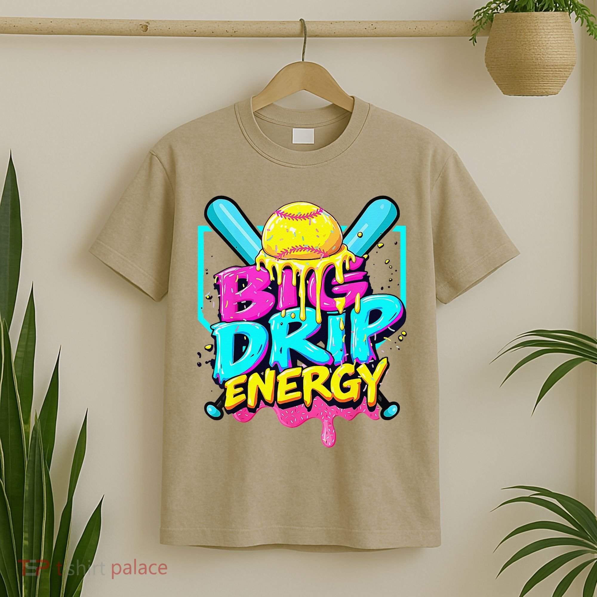Softball Cute For Ice Cream Cute Softball Gift T-Shirt