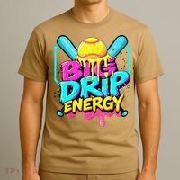 Softball Cute For Ice Cream Cute Softball Gift T-Shirt thumb 3
