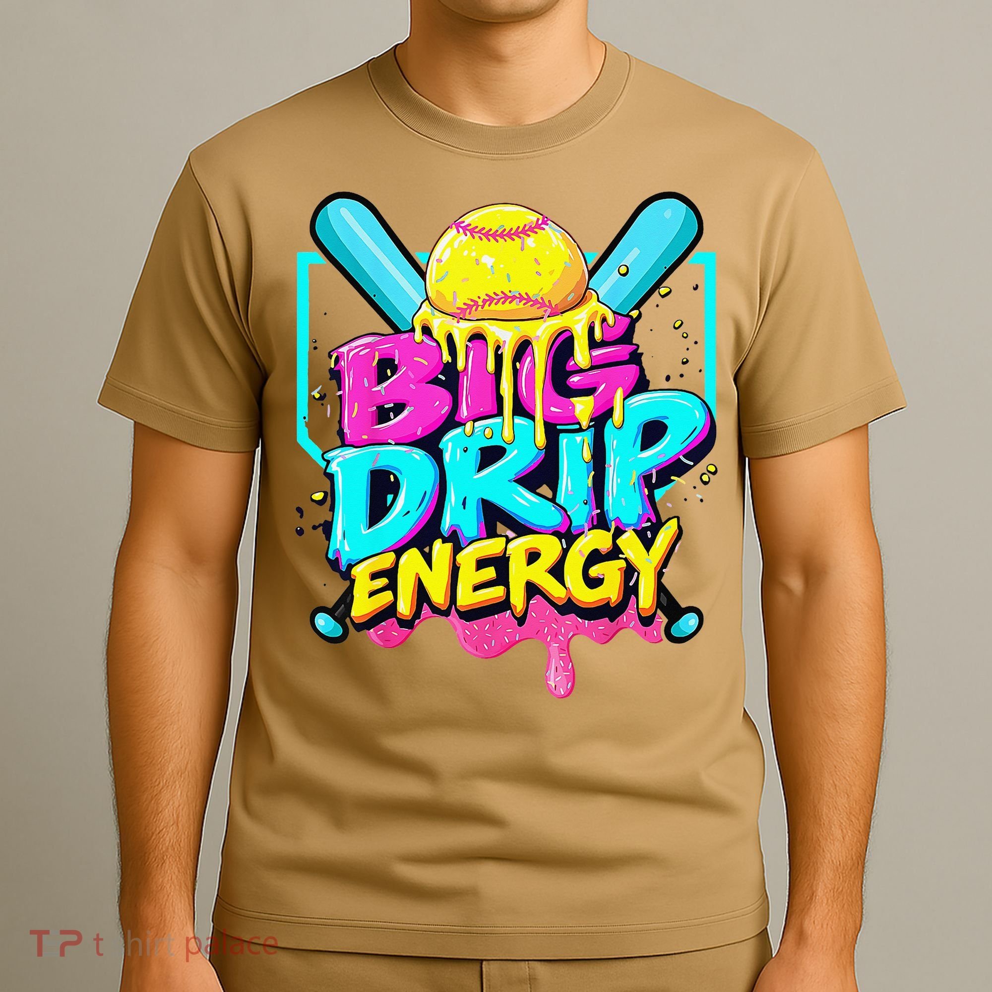 Softball Cute For Ice Cream Cute Softball Gift T-Shirt