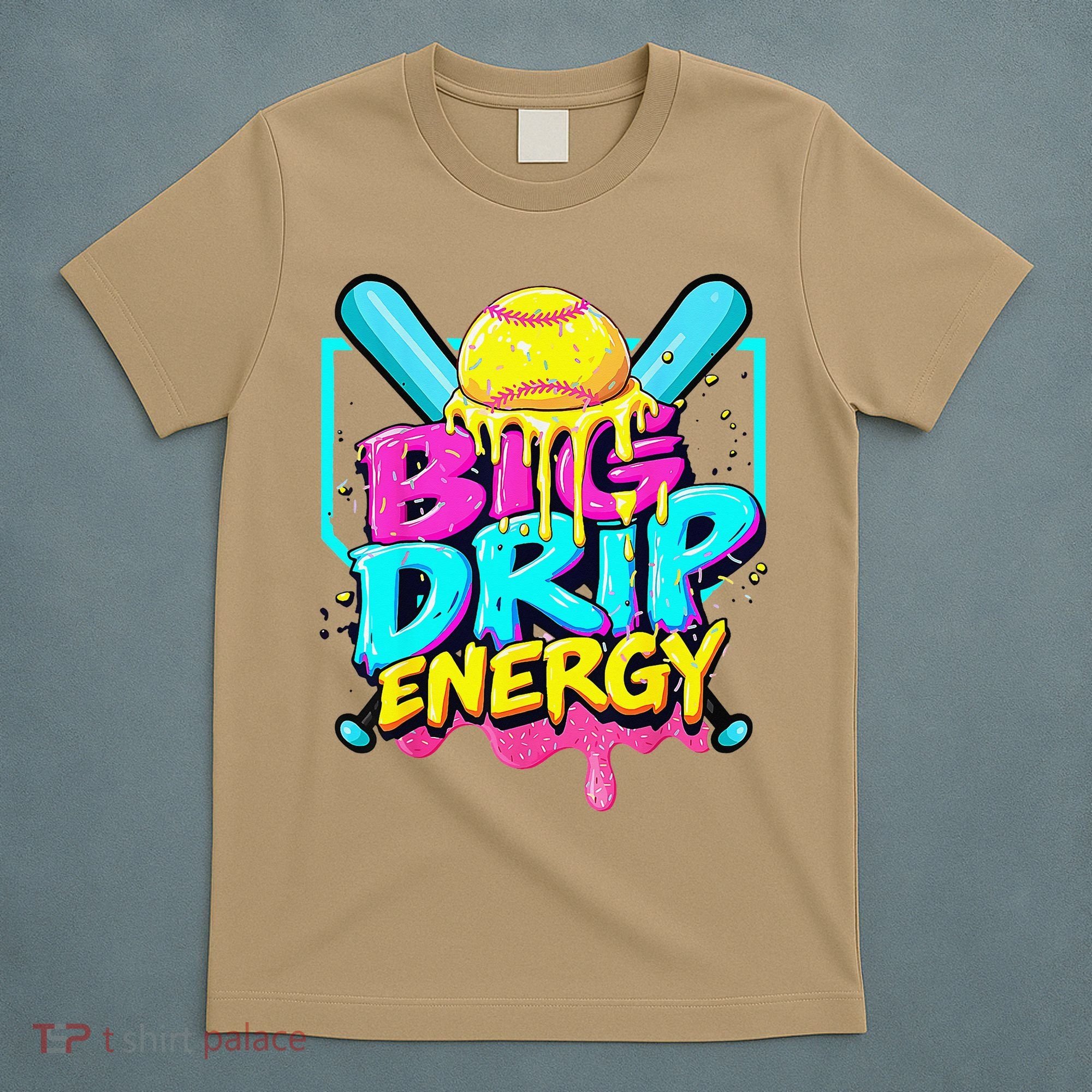 Softball Cute For Ice Cream Cute Softball Gift T-Shirt