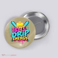 Softball Cute For Ice Cream Cute Softball Gift Button thumb 0